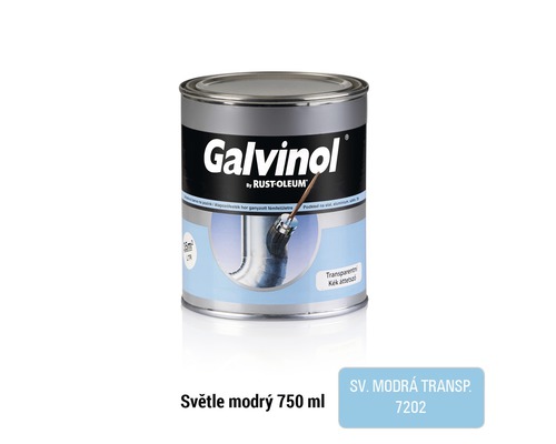 Základová barva Galvinol 0,75L světle modrá