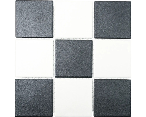 Keramická mozaika RAT 148 30x30 cm černá bílá