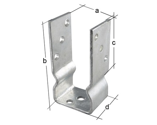 Patka sloupu s rozměry