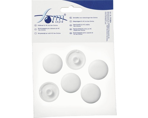 Sada tlumičů pro WC sedátka