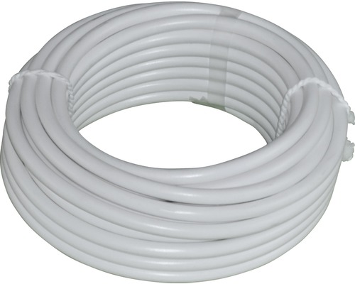 Bílá role hadice pro sanitární instalace