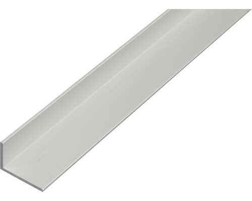 Alu L profil, stříbrný elox, 60x25x2mm, 1m-0