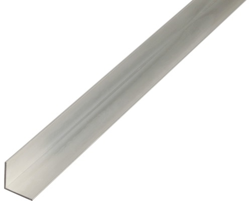 Alu L profil stříbrný eloxovaný 50x50x3 mm, 1 m