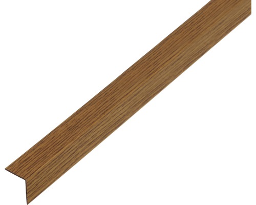 L profil, plast třešeň, 20x20x1,5mm, 1m Dřevěná podlahová lišta