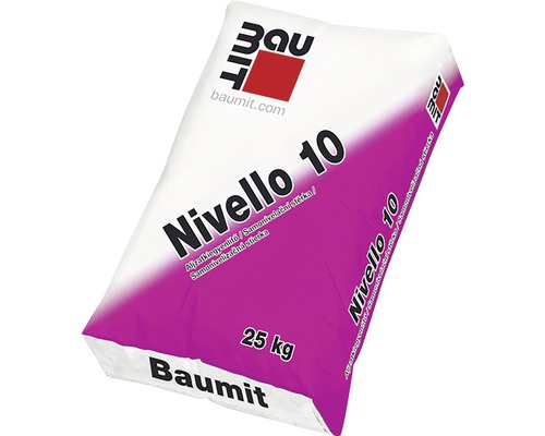 Samonivelační stěrka BAUMIT Nivello 10 25 kg