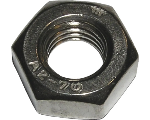 Šestihranná matice 3/8" závit (podobné DIN 934) nerez A2, 25 kusů Šestihranná matice 3/8" závit (podobné DIN 934) nerez A2, 25 kusů