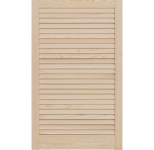 Lamelové dveře otevřené 61,5 x 39,4 cm, borovice-thumb-0