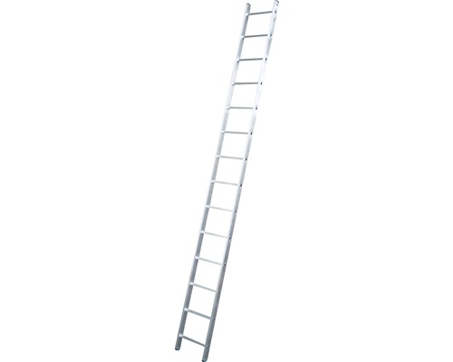 Hliníkový jednoduchý žebřík s příčkami