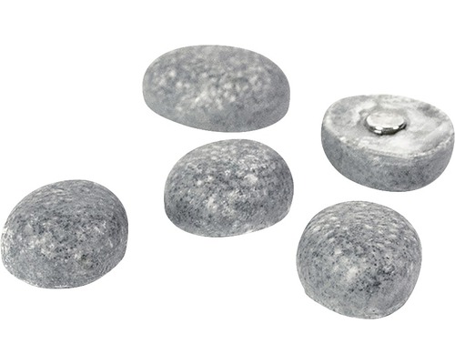 Dekorativní magnety ve vzhledu kamene, pět kusů