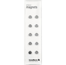 Magnetky Steely stříbrné 10 ks-thumb-1