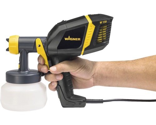 Systém stříkání barev Wagner W 150 v ruce