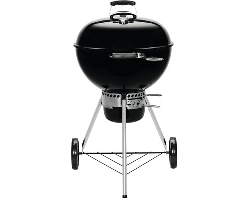 Kulatý gril s víkem a kolečky