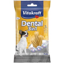 Pamlsek pro psy Vitakraft Dental 3in1 XS 70 g 7 ks