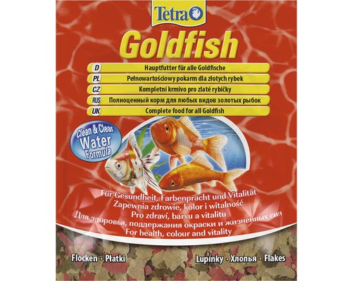 Krmivo pro ryby, vločkové TETRA Goldfish sáček 12 g-0