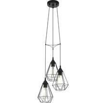 Závěsné svítidlo se třemi geometrickými stínidly