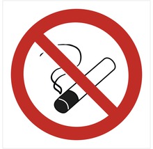Samolepka 92x92 mm, Zákaz kouření - symbol-thumb-0