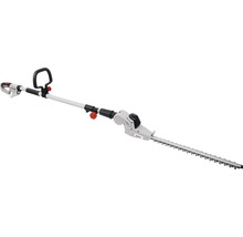 Akumulátorové nůžky na živý plot s teleskopickou tyčí pro stříhání živých plotů