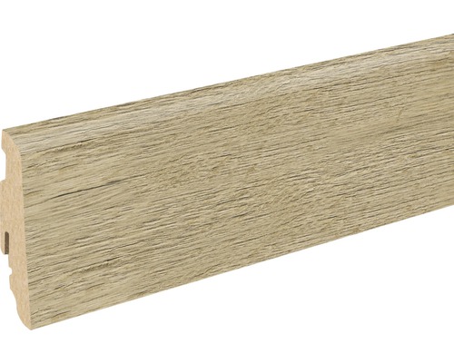 Soklová lišta Skandor Halifax dub FU60L 19x58x2400 mm Dřevěná podlahová lišta