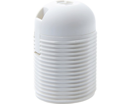 Plastiková objímka žárovky E27