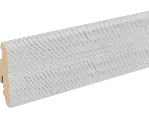 Soklová lišta Skandor Villefort pinie FU60L 19x58x2400 mm Podlahová lišta s dřevěnou strukturou