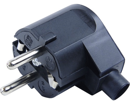 Úhlová zástrčka s ochranným kontaktem