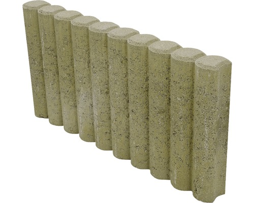 Obrubník betonový palisádový Paso 50 x 25 x 6 cm písková