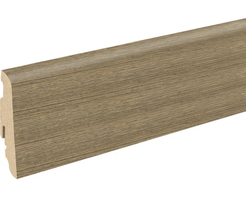 Soklová lišta Skandor Jacksonville dub FU60L 19x58x2400 mm Dřevěná podlahová lišta s kresbou dřeva
