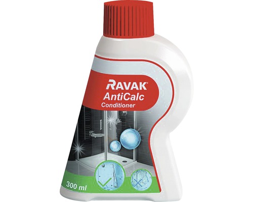 Obnova skleněných výplní RAVAK Anticalc conditioner 300 ml B32000000N-0