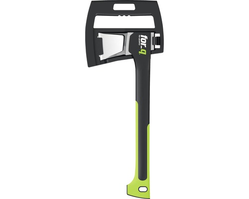 Sekera s plastovou rukojetí