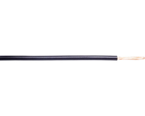 Kabel H07 V-K 2,5 (CYA) černý, metrážové zboží