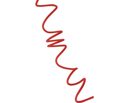 Tvarovatelný textilní kabel, 1,5 m, červený