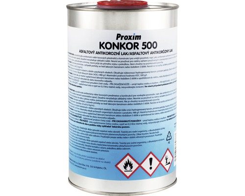Konkor 500 950 g, asfaltový antikorozní barva