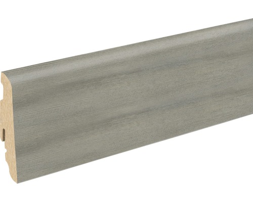Soklová lišta Skandor Toscany Pine Grey FU60L 19x58x2400 mm Dřevěná podlahová lišta