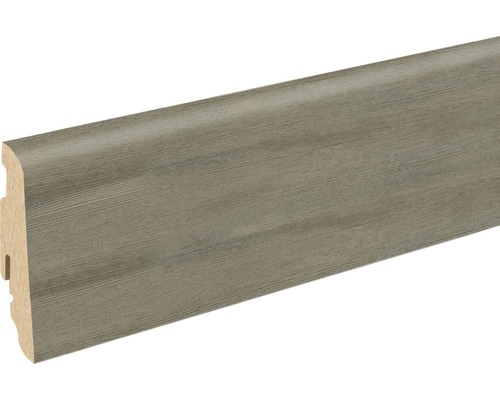 Soklová lišta Skandor Toscany Pine FU60L 19x58x2400 mm Podlahová lišta s dřevěnou strukturou