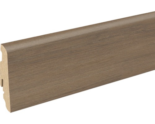 Soklová lišta Skandor Tornado Oak FU60L 19x58x2400 mm Dřevěná podlahová lišta