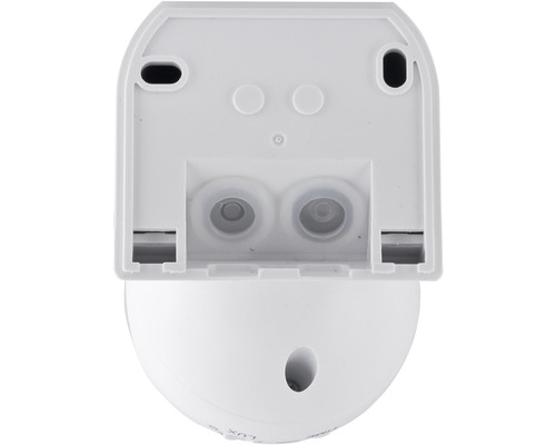 Spodní strana detektoru pohybu pro montáž na stěnu