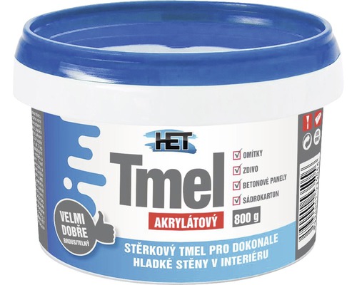 Akrylátová stěrka pro interiéry v nádobě