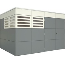 Zahradní domek na nářadí s dveřmi a ventilací