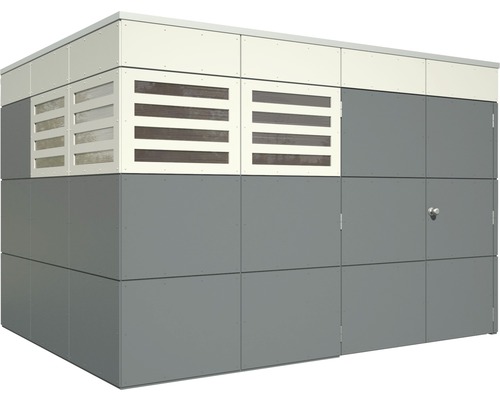 Zahradní domek na nářadí s dveřmi a ventilací