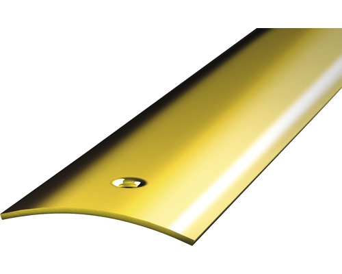 Přechodový profil 1m 40mm šroubovací mosaz (předvrtaný)