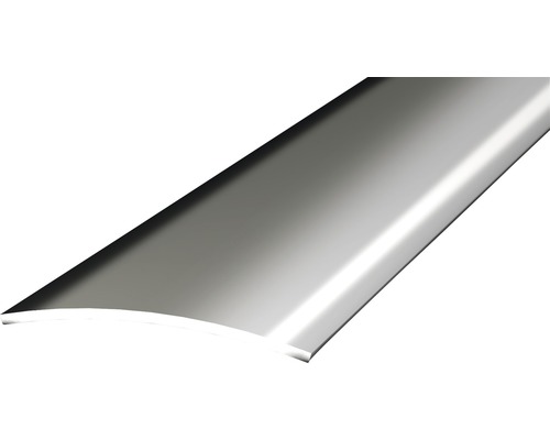 Přechodový profil leštěný 1m 30mm samolepící, ocelový