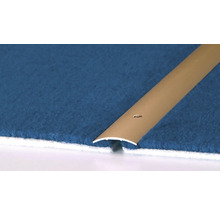 ALU přechodový profil, bronz 1m 30x1,6mm; šroubovací (předvrtaný)-thumb-2