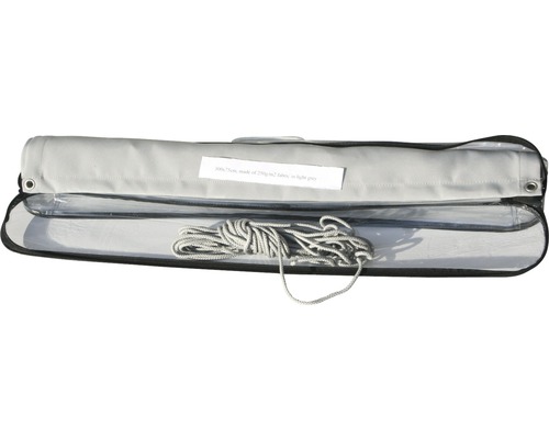 Sluneční plachta s lanem v průhledné tašce