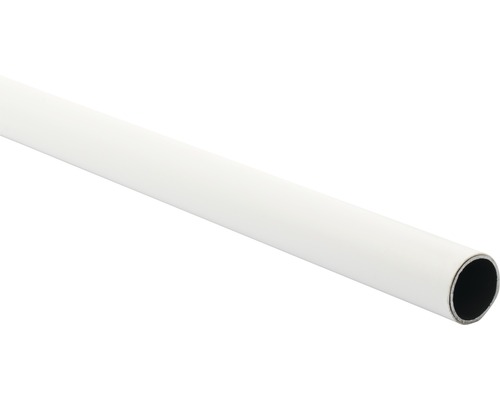 Šatní tyč Ø 20x900mm, bílá
