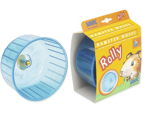 Kolotoč pro hlodavce Rolly plastový plný mix barev 14x9,5 cm Kolotoč pro hlodavce Rolly plastový plný mix barev 14x9,5 cm