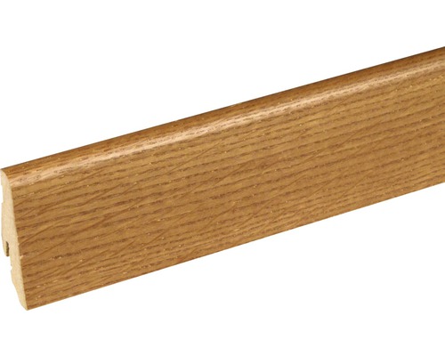 Soklová lišta Skandor dub Toffee SU60L 19x58x2400 mm Dřevěná podlahová lišta