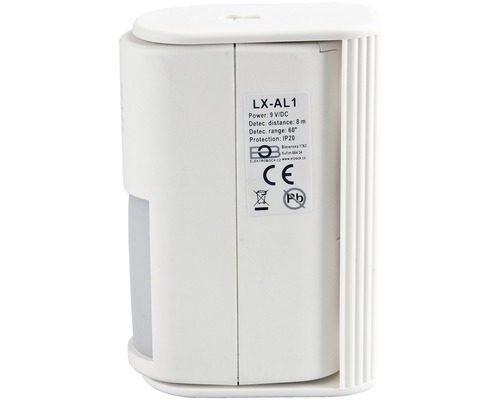 Pohybový senzor s dosahem 8 metrů