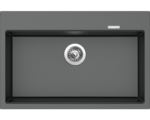 Granitový dřez Sinks MAXIMO 780 Metalblack