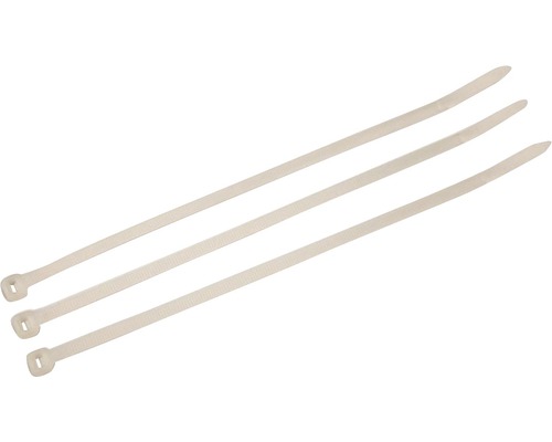 Stahovací páska SAPI 360 x 4,5 mm, bílá, balení 100 ks