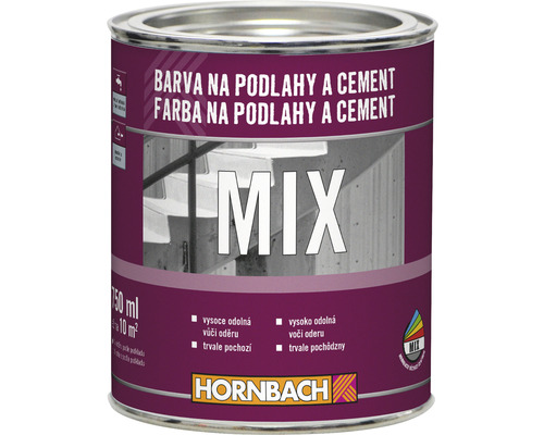 HORNBACH MIX Barva na cement a podlahy 750ml báze A k namíchání-0